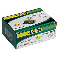 Біндер 41мм чорний 4OFFICE 4-330