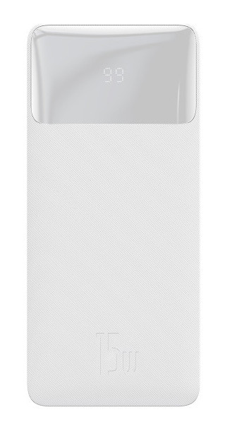 Зовнішній акумулятор (Power Bank) Baseus Bipow Digital Display 30000mAh 15W White (PPDML-K02)