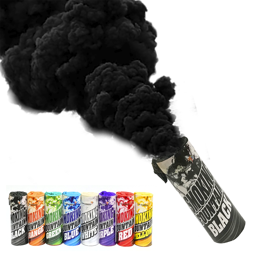Купить ЦВЕТНОЙ ДЫМ ЧЕРНЫЙ (Дымовая шашка) Smoke Bombs 30 секунд MA0509 ...