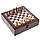 Набір настільних ігор 4 в 1 шахи, доміно, гральні кістки, карти W2620-H, фото 4