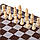 Набір настільних ігор 4 в 1 шахи, доміно, гральні кістки, карти W2620-H, фото 3