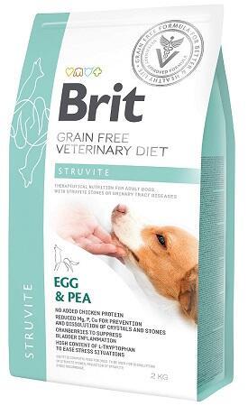 Brit Veterinary Diet Dog Grain Struvite беззернова дієта при струвітному типі МКБ-2кг