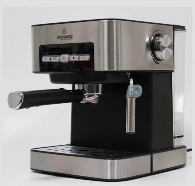 Кофемашина Полуавтоматическая Crownberg CB 1566 Espresso Coffee Maker ...