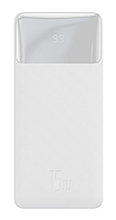 Зовнішній акумулятор (Power Bank) Baseus Bipow Digital Display 30000mAh 15W White (PPDML-K02)