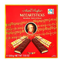 Шоколадные конфеты в коробке Maitre Truffout Mozartsticks, 200г (Австрия)