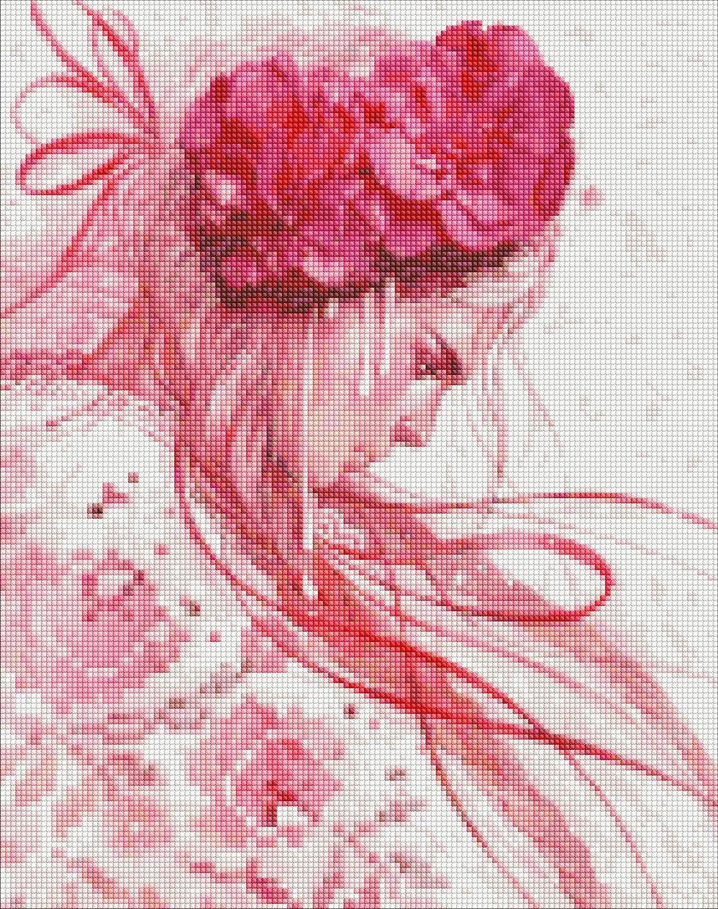 Алмазна мозаїка Витончена та сильна ©lesya_nedzelska_art 40*50 см AMO 7267
