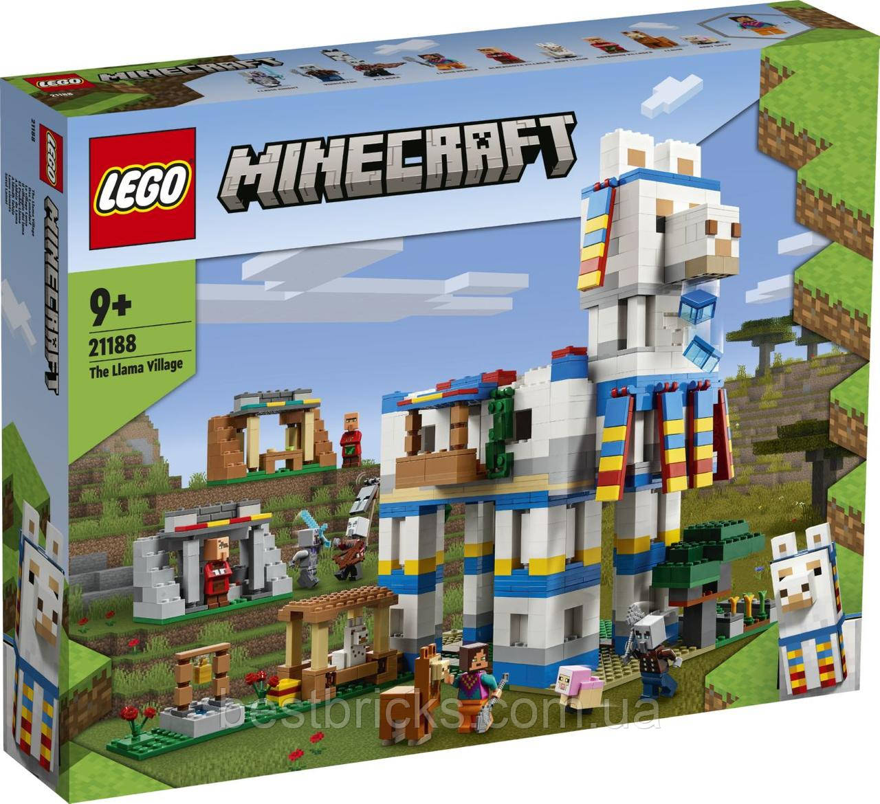 Lego Minecraft Село лам 21188, фото 1