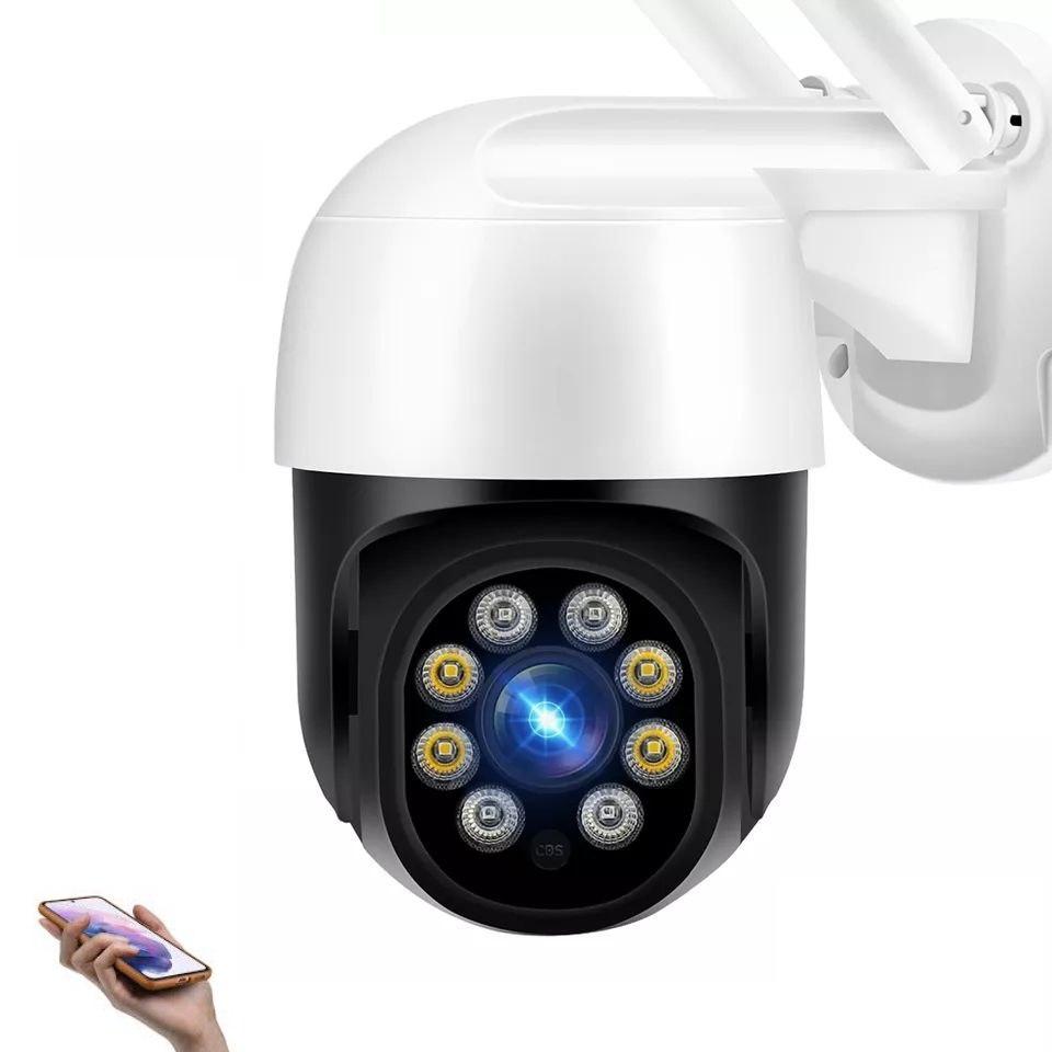 Вулична поворотна IP WiFi FHD камера Wonsdar XM02-8MP. iCSee