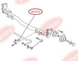Подушка (втулка) заднього стабілізатора BC0218, фото 2