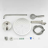 Вбудована система для душу GAPPO G7199-30 з 3-функціями, вилив - перемикач на лійку, нержавіюча сталь, фото 8