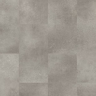 Вінілова підлога Quick Step LIVYN ALPHA Tiles з підкладкою 4 мм + 1 мм Бетонна cкала AVSTU40234 водостійкий із фаскою