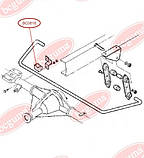 Подушка заднього стабілізатора внутрішня BC0818, фото 2