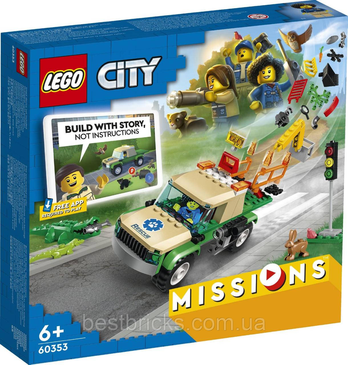 Lego City Місії з порятунку диких тварин 60353