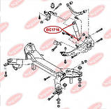 Втулка заднього амортизатора верхня / нижня BC1716, фото 2