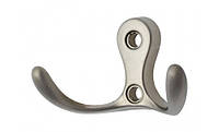 Крючок DC DW 19 никель матовый (сатин) мебельный металлический