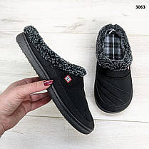 Тапочки чоловічі домашні чуні Dago Style чорні 3063, фото 5
