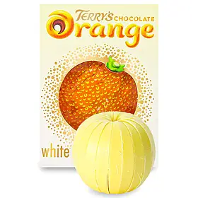 Шоколадний апельсин Terry's White Chocolate Orange Ball 147g