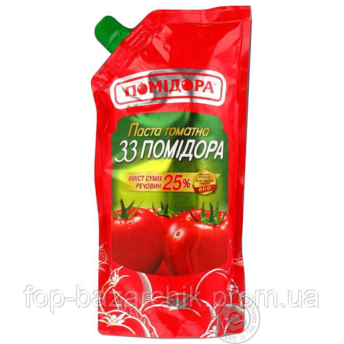 Томатная паста 33 помидора 350 г, цена 45 грн — Prom.ua (ID#1720559294)