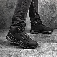 Черевики чоловічі зимові теплі черевики чорні