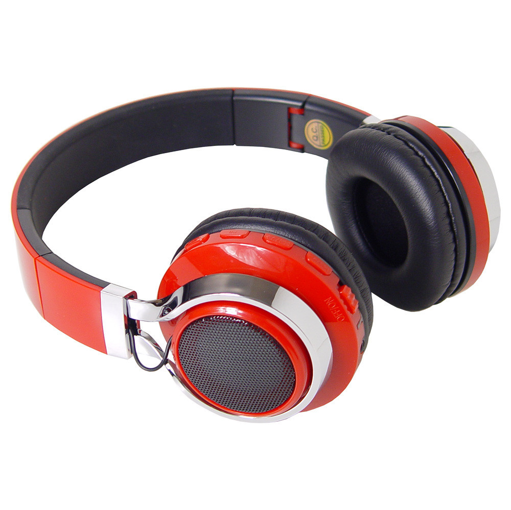 Bluetooth наушники беспроводные J39S 6964, красные Без бренда