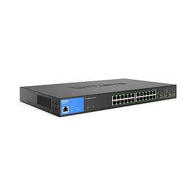 Комутатор Linksys 24-Port Managed Gigabit Ethernet Switch with 4 10G SFP+ Uplinks