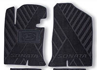 Текстильные коврики передние Hyundai Sonata (2010-2015) (Avto-tex)