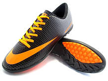 Футбольні стоноги Nike Mercurial Victory Turf Black/Orange/Gray