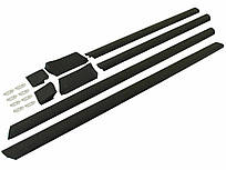 Audi 100 C4 1991-1994, нижні молдинги накладки , комплект 8 шт