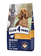 Клуб 4 Лапи Light корм для стерилізованих собак середніх та великих порід з індичкою 5 кг