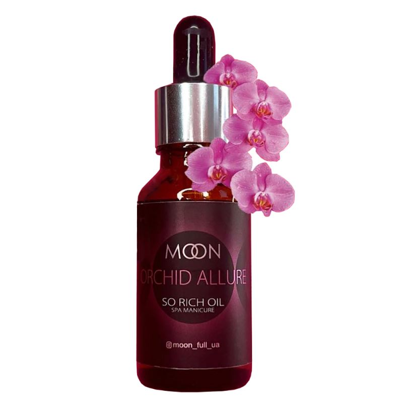 Олія для кутикули MOON FULL 20мл, орхідея, фото 1