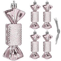 Набір ялинкових іграшок Springos h=8 см 5 шт CA0164 -UKMarket-