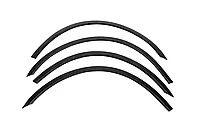 Накладки на арки (4 шт, черные, ABS-пластик) для Mercedes E-сlass W211 2002-2009 гг