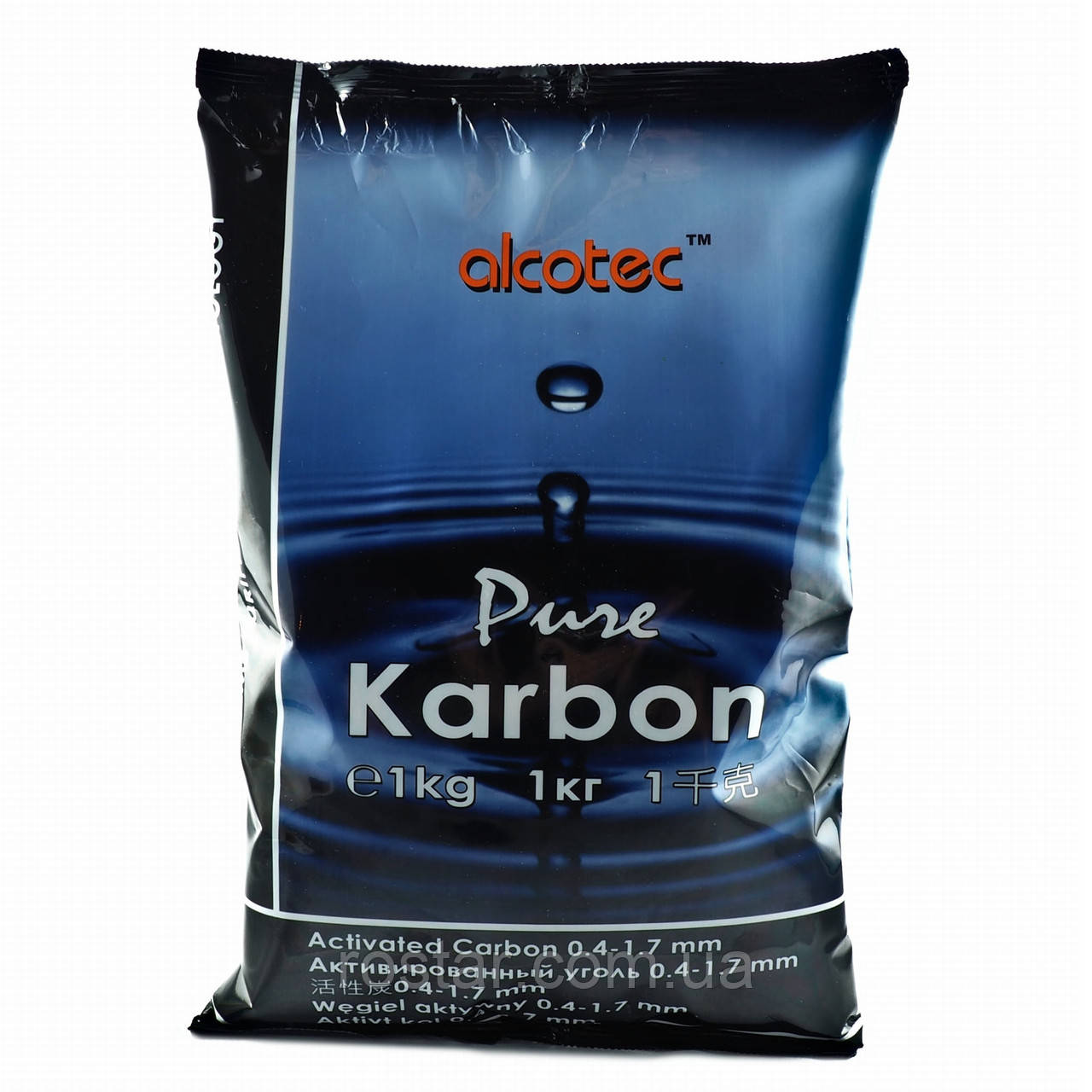 Активоване вугілля ALCOTEC PURE KARBON (1кг)