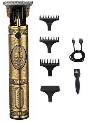Машинка для стриження бездротова VGR V-085 7897, золотиста, фото 1