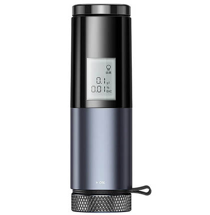 Алкотестер BASEUS Digital Alcohol Tester CRCX-01, чорний, фото 1