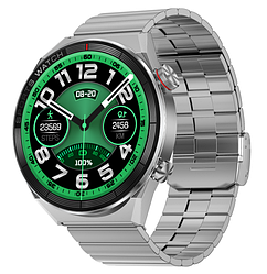 Чоловічий розумний годинник DT3 Nitro Mate Steel Silver