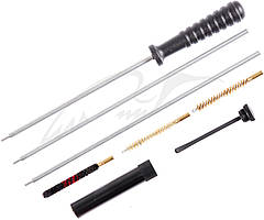 Набор MEGAline для чистки  нарезного оружия кал 5.45. Сталь в оплетке. 1/8