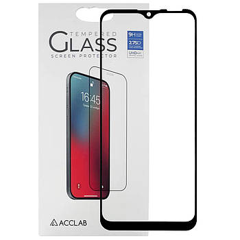 Захисне скло Acclab 3D Full Glue для Motorola E7 Power / E7i Power Black