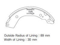 Колодки задние тормозные HYUNDAI GETZ 1,1 1,3 1,4 1,5 00- БЕЗ ABS (Hi-Q)