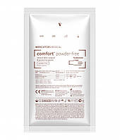 Перчатки хирургические неприпудренные латексные COMFORT POWDER FREE Размер: 6,5 Mercator