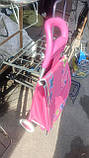 Кольорова господарська водонепроникна сумка-біжка на колесах із ручкою, фото 2