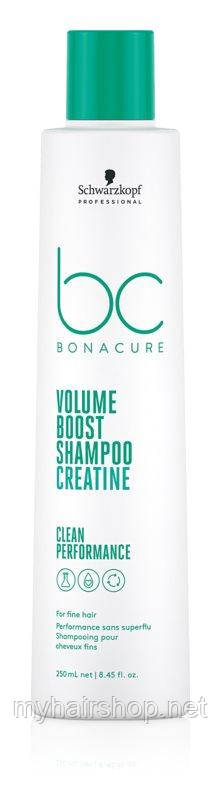 Шампунь для об'єму SCHWARZKOPF BC Collagen Volume Boost Micellar Shampoo 250 мл