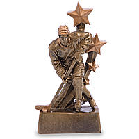 Статуетка (фігурка) нагородна спортивна Хоккей Хоккеїст HX4632-C (р-р 8х3х15 см)