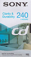 Відеокасета Sony CD Clarity & Durability 240 VHS E-240CDG (Sony)