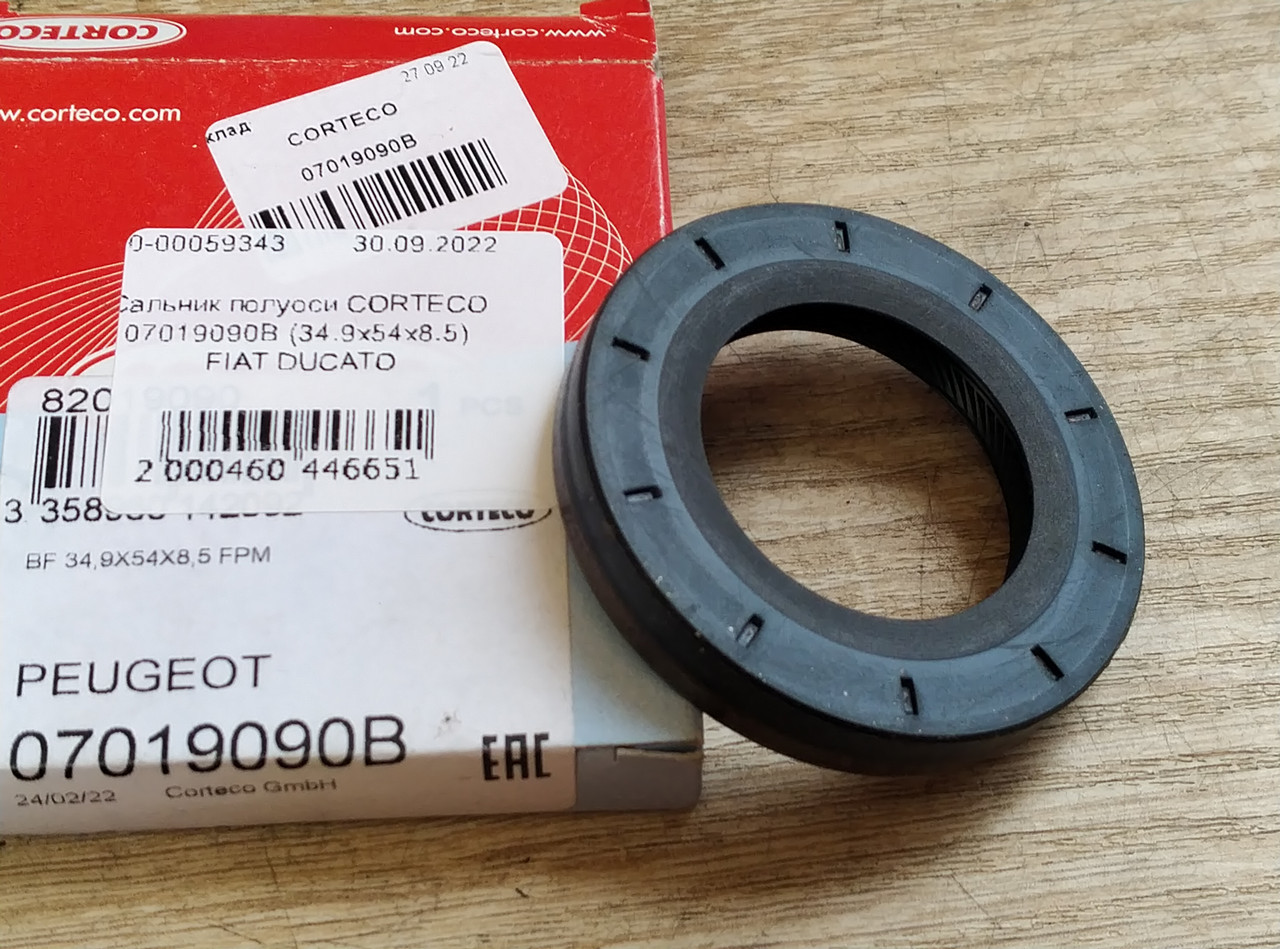 Сальник напівосьи CORTECO 07019090B (34.9x54x8.5) FIAT DUCATO