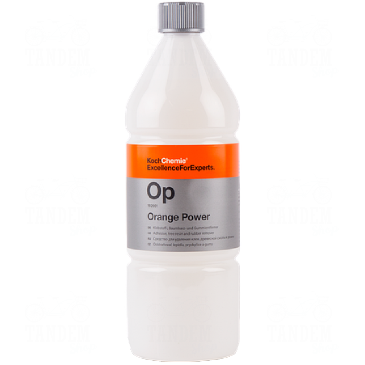 Засоби для виведення плям та Очисник клею, масел, комах, бітуму Koch Chemie Orange Power (Op), 1 л, фото 1
