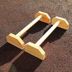 Паралетси, стоялки, упори "Преміум" матеріал Сосна. (56 см)