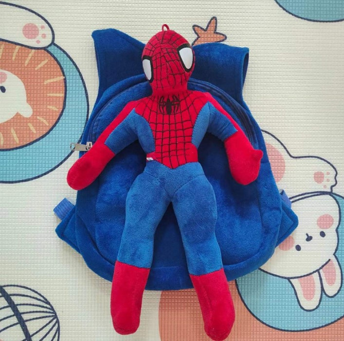 Дитячий рюкзак плюшевий для малюка Людина-павук