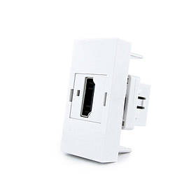 Механізм розетка HDMI Livolo білий (C7-1HD-11)