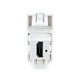 Механізм розетка HDMI Livolo білий (C7-1HD-11), фото 2